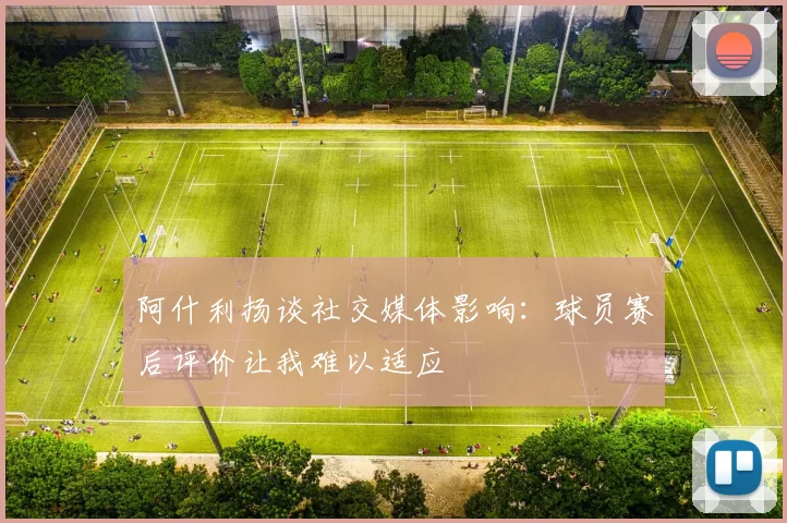 阿什利扬谈社交媒体影响：球员赛后评价让我难以适应